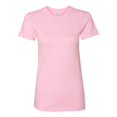 thumbnail image 1 of Women’s Fine Jersey Tee, XL, Pink, 1 of 2