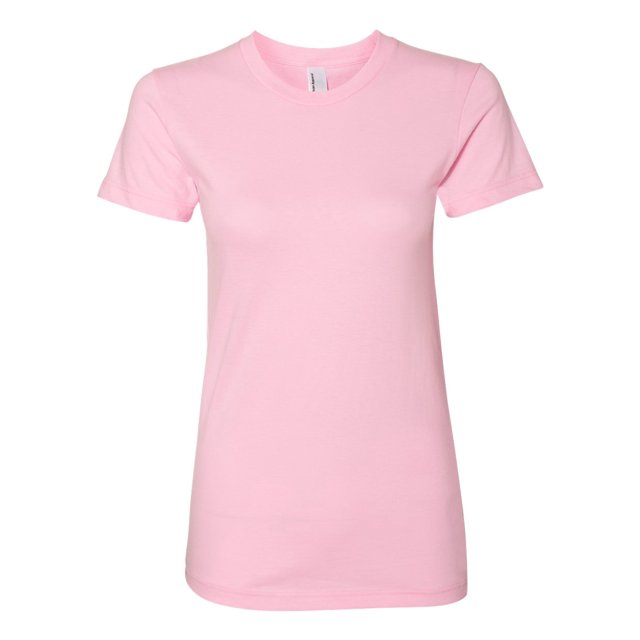 Women’s Fine Jersey Tee, XL, Pink