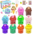 thumbnail image 1 of YoGold 10 Pack Butter Slime Kit,Butter Slime Cloud Slime Peach Slime Super Soft & Non-Sticky, Birthday Gifts Super Soft Sludge Toy Crystal Slime Kit Toy X-Multi-color, 1 of 6