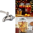 thumbnail image 1 of Stainless Steel Beverage Dispenser Replacement Faucet Spigot for Water Wine Beer Containers, 1 of 9