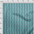 thumbnail image 2 of oneOone Viscose Chiffon Fabric Leaves & Floral Block Print Fabric By Yard 42 Inch Wide, 2 of 5