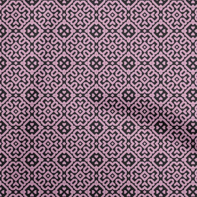 oneOone Polyester Spandex Pink Fabric Block Craft Projects Decor Fabric Printed By The Yard 56 Inch Wide