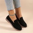 thumbnail image 1 of Babysbule Chaussures pour Femmes Liquidation Chaussures de Mode pour Femme Décontractées Confortables Bout Rond Talons Bas Chaussures Couleur Unie, 1 of 7
