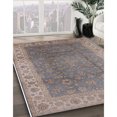 thumbnail image 3 of Ahgly Company Machine Washable Indoor Rectangle Industrial Modern Puce Purple Area Rugs, 2' x 3', 3 of 7