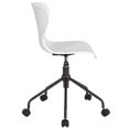 thumbnail image 3 of Brockton Contemporary Design Black Plastic Task Office Chair, 3 of 4