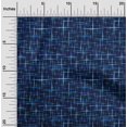 thumbnail image 2 of oneOone Polyester Spandex Lapis Blue Fabric Abstract Sewing Craft Projects Fabric Prints By Yard 56 Inch Wide, 2 of 4