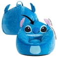 thumbnail image 3 of Disney Stitch Compressed Foam Bean Bag Chair for Kids, Blue, 3 of 8