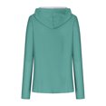thumbnail image 4 of Timegard Womens Hoodies Plus Size Long Sleeve Thumb Hole Pullover Fall Casual Solid Color Comfy Tops, 4 of 5