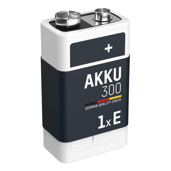 Ansmann Piles Rechargeables 9 V 300 mah