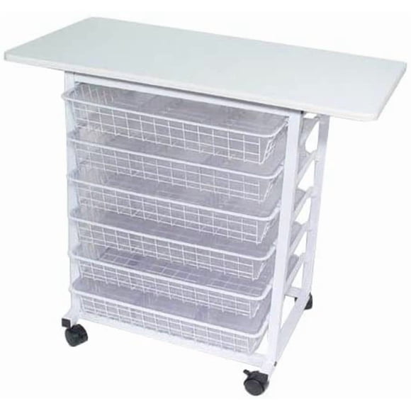 Akiles AWS Model Workstation Binding Workstation; 88 lbs/40 kg Max Weight Capacity; Sturdy Top Provides Ample Space for Equipment and Supplies, Granting Efficient Working Space