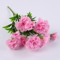 thumbnail image 1 of 11Head Carnation Artificial Flowers Plastic Fake Plants Home Party Wedding Decor, 1 of 8
