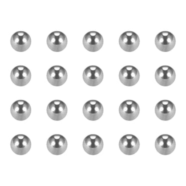 Unique Bargains Boules de Roulement en Acier Chromé de Précision 2mm G25 100 Pcs