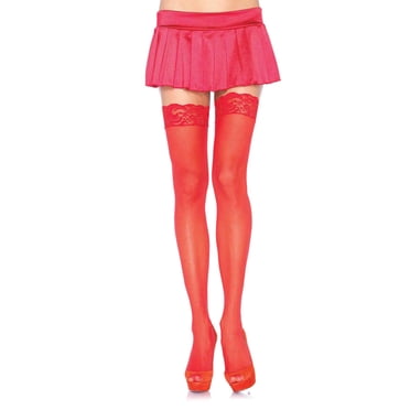 Haut en Dentelle en Nylon Transparent