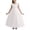 White, variant on Wdgfv Flower Girl Dress Wedding Guest Ruffle Tulle Satin Party Birthday Princess Dresses Pageant Gown Kids Short White 8-9 Years