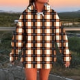 thumbnail image 1 of Cadeau pour Filles Chandails à Capuchon pour Femmes Veste Grande Taille Chandails et Chandails à Capuchon pour Femmes Mode Chandail d'Hiver pour Femmes à Manches Longues Coupe Régulière à Capuche Imprimé Chandail à Capuchon Confortable Camisoles Orange m, 1 of 3