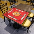 thumbnail image 2 of AMERTEER Tapis de Table Mah-Jong Housse Poker Réduction Formats Noice Housses de Table Jeu Caoutchouc Résistant Tapis de Jeu Montagne Importations, 2 of 7