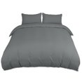 thumbnail image 1 of Unique Bargains Pompoms 110gsm Brushed Polyester Duvet Cover Set,3 Pieces,, 1 of 9
