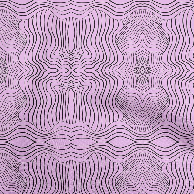 oneOone Rayon Light Pink Fabric Moire Craft Projects Decor Fabric Printed By The Yard 56 Inch Wide