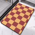 thumbnail image 5 of Supreme Non-Slip Long Bath Mat: Checkered Bathroom Runner Rug. Soft, Absorbent Microfiber. Machine Washable Floor Mats for Showers, 20x32in, 5 of 5