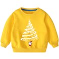 thumbnail image 2 of Diufon Chandail en Molleton de Noël pour Garçons et Filles Manches Longues Col Rond Chandail Automne Hiver Hauts Chauds, 2 of 4