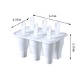 thumbnail image 3 of Ice Cream Molds Popsicle Silicone Collapsible Popsicles Molds - Silicone Ice Pop-Molds, Easy Release Ice Cream Mold, Reusable Popsicle Stick with for Homemade Popsicles & Ice Cream, 3 of 7