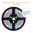 thumbnail image 3 of Amdohai USB Dimmable RGB Colorful LEDs Strips Light with IR Remote, 3 of 7