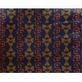 thumbnail image 4 of oneOone Georgette Viscose Fabric Geometric Block Print Fabric By The Yard 42 Inch Wide, 4 of 4