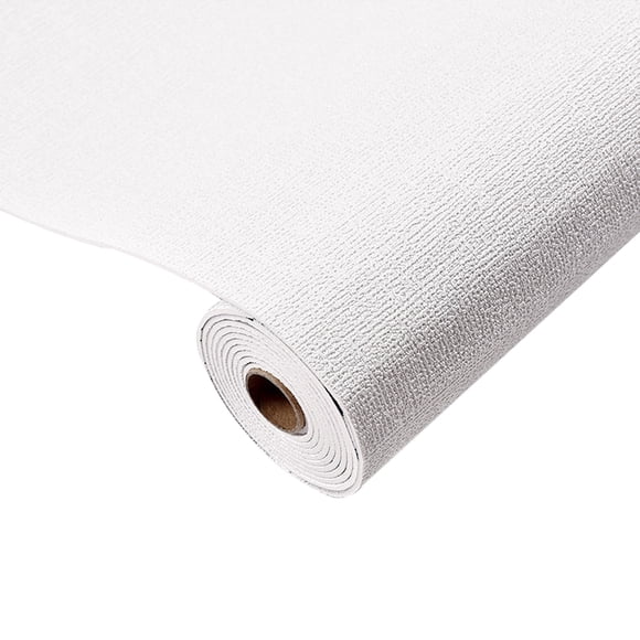 Maytalsory Moisture-Resistant White Wallpaper Adhesive Wall Covering For Solid color wallpaper, made Living Room Wallpaper Roll Soundproof