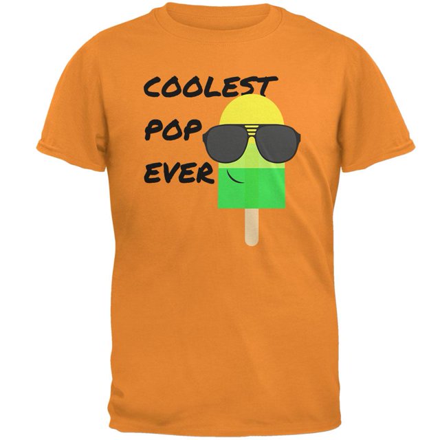 Father's Day Summer Sun Ice Pop Coolest Pop Ever Mens T Shirt