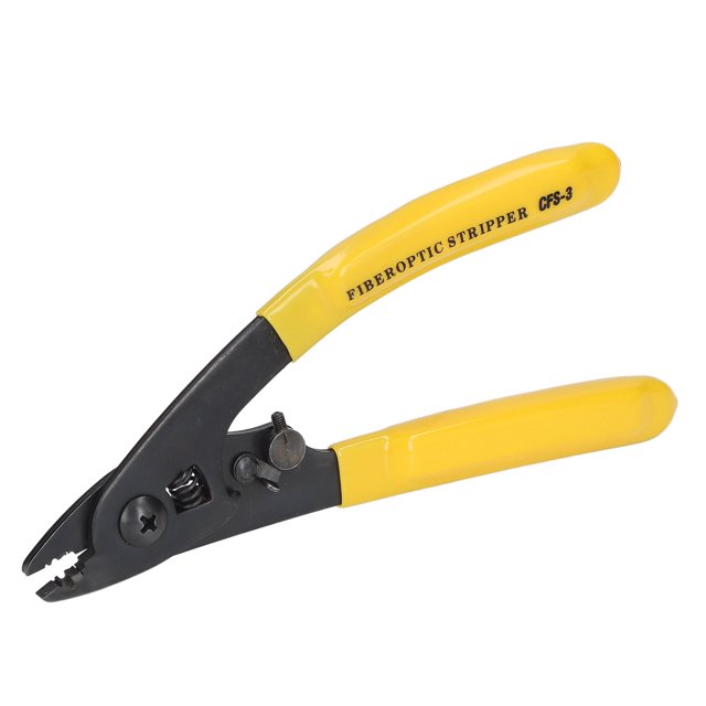 Wire Stripper, Labor Saving Non Slip 3 Port Hole Fiber Optic Stripping For Maintenance