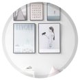 thumbnail image 4 of OVALCREST - 24" x 24" Clare Round Frameless Beveled Mirror, 4 of 8
