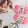 thumbnail image 4 of Birdeem 5 Strands Milk Cotton Doll Crochet Diy Knitting Thread Baby Sweater Wool Ball, 4 of 6