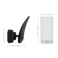 thumbnail image 4 of 5W LED Integrated Battery Powered Weather Resistant Motion Sensor Arc Light Security Light<br>, 4 of 7