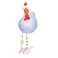 thumbnail image 2 of Animal Resin Figurines, Crafts Chicken Ornament  for Garden for Yard Gray, 2 of 7