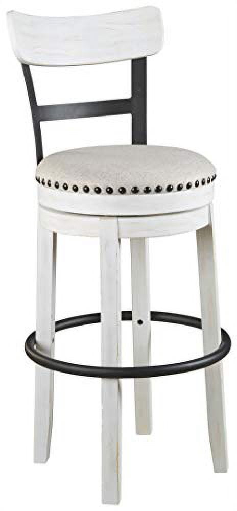 Signature Design by Ashley D546-530 Valebeck Barstool White Pub Height