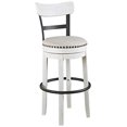 thumbnail image 1 of Signature Design by Ashley D546-530 Valebeck Barstool White Pub Height, 1 of 9