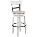 Signature Design by Ashley D546-530 Valebeck Barstool White Pub Height
