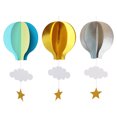 thumbnail image 3 of pitrice Hot air balloon paper string flower flag+55cm 21 inch, 3 of 9