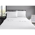 thumbnail image 2 of Swift Home Basic 4-Piece Double Size Sheet Set, Ultra Soft, Deep Pocket, Easy Care Bedding Set, White, 2 of 7