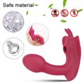 thumbnail image 3 of XBONP Vibromasseur Portable pour Femmes avec Télécommande, Vibromasseur à Point G Stimulateur Jouets Sexuels pour Femmes, Rouge, 3 of 6
