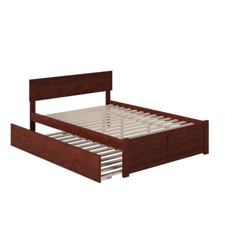 Lit Plateforme Orlando avec Panneau Plat et Pied de Lit an