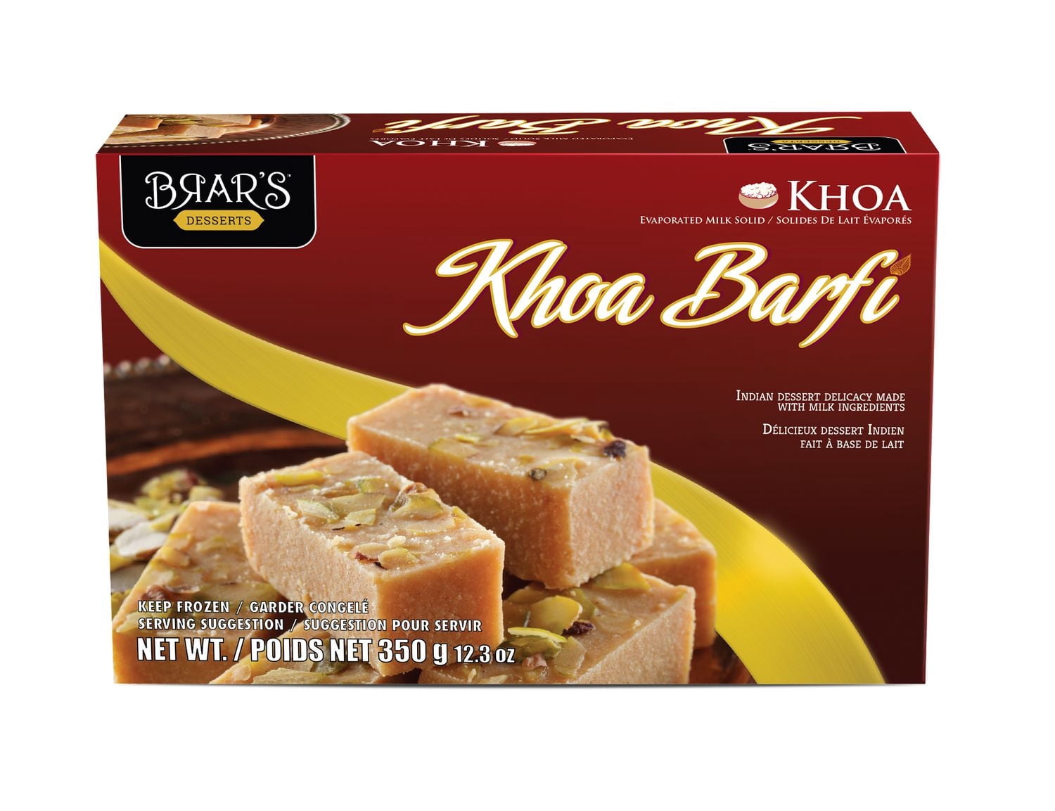 Rumala Roti BRAR'S KHOA BARFI, 350GM - Walmart.ca