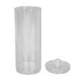 thumbnail image 1 of Cotton Pad Dispenser Container Transparent Cotton Pad Organizer Makeup Cotton Round Holder, 1 of 14