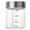 Clear1, variant on WIFKLSIIPG Glass Juice Bottles 1 Pack Wide Mouth Glass Water Bottles with Lids for Juicing Protein Smoothie Milk Reusable Stainless Steel Lids Shaker Bottle