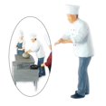 thumbnail image 4 of 1:64 Scale Chef Scene Diorama Chef Grey 3, 4 of 8