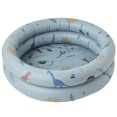 thumbnail image 4 of Bamboohart A Round Inflatable Swimming Pool Available in Four Colors  Featuring a Portable Pump for Both Indoor And Outdoor Water Parties  Perfect for Birthday Decorations And Gifts., 4 of 6