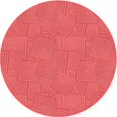 thumbnail image 1 of Ahgly Company Tapis d'Intérieur Ronds Transitionnels Rouges Lavables à la Machine, 8 Pieds Rond, 1 of 7