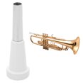 thumbnail image 4 of Pièces d'Instruments de Trompette, Cadeau Idéal Accessoires Durables pour Trompette pour Utilisation à Long Terme pour Remplacement Instruments de Musique Anciennes Ou Partie Endommagée Blanc, 4 of 8