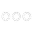 thumbnail image 3 of Ruiboury Lightweight And Easy To Install - Smooth Operation Chain Ring For Bicycles Bicycles Crank Bike Chain 50T silver 3Set, 3 of 6