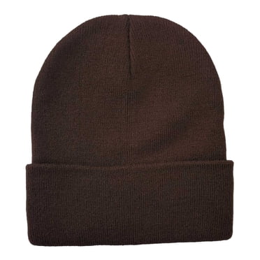 FAIWAD Unisex Knitted Beanie Hats Solid Color Stretchy Knit Hats Outdoor Slouchy Soft Beanie Hats
